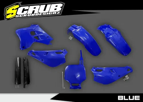 Yamaha YZ80 1993-2001 Plastics kit + Fork guards
