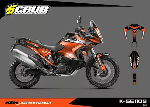 KTM Super Adenture R/S 1290  2021 2022 2023 Graphics decals stickers kit set