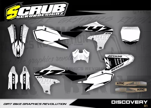 Graphics decals stickers kit Yamaha YZ250F 2019-2023 YZ450F 2018-2022