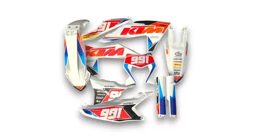 Plastics + Graphics KTM 2024 2025 XC-W XCF-W EXC EXC-F decals stickers kit