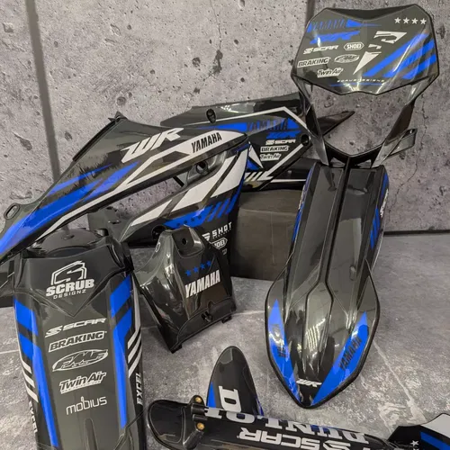 Plastics + Graphics Yamaha WR450F 2019-2023 WR250F 2020-2024