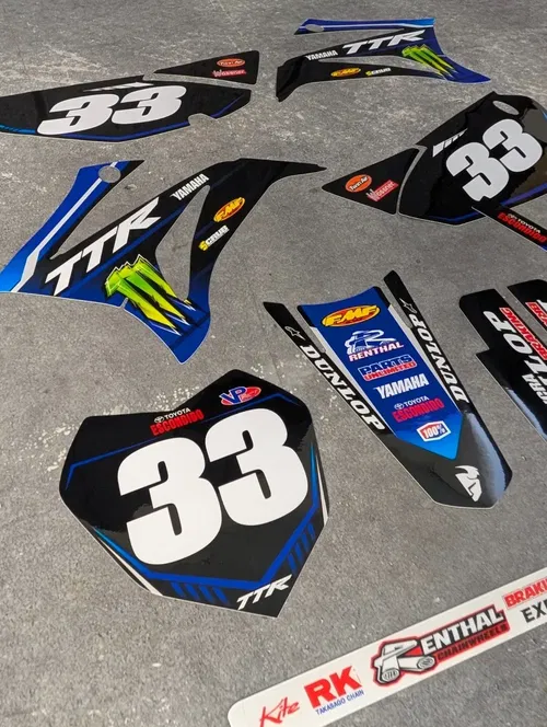 Graphics Stickers Decals kit for Yamaha TTR 125 2008-2025 TT-R125