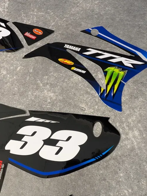 Graphics Stickers Decals kit for Yamaha TTR 125 2008-2025 TT-R125