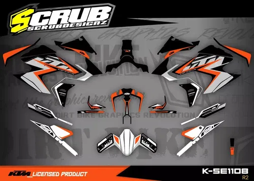 KTM Super Adenture R/S 1290  2021 2022 2023 Graphics decals stickers kit set