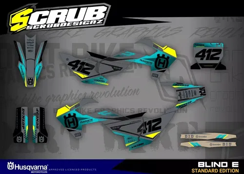Plastics + Graphics 2025 Husqvarna TC FC FX TX