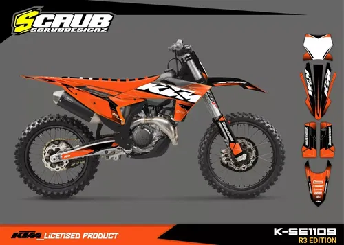 KTM 2023 2024 SX SX-F XC XC-F Graphics decals stickers kit