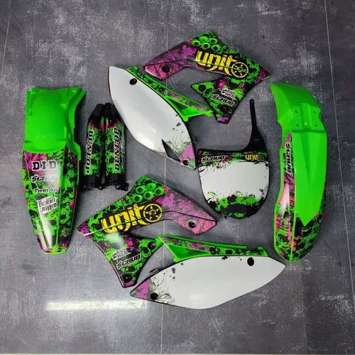 Plastics + Graphics Kawasaki KX250F 2009 2010 2011 2012