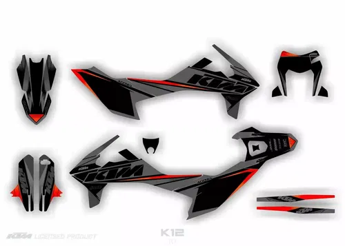 Graphics Kit KTM 690 ENDURO R 2019 2020 2021 2022 2023 2024 2025 Decals Stickers