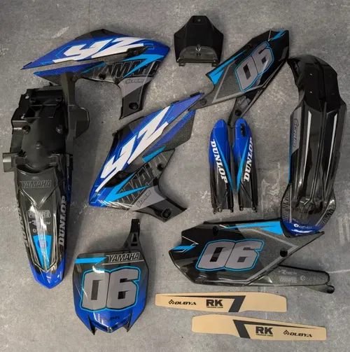 Plastics + Graphics Yamaha YZ250F 2019-2023 YZ450F 2018-2022 GRIP + Race number