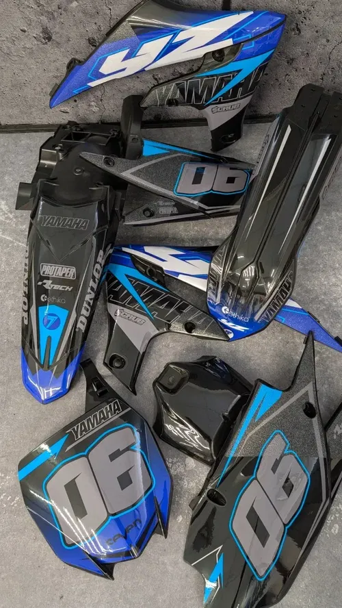 Plastics + Graphics Yamaha YZ250F 2019-2023 YZ450F 2018-2022 GRIP + Race number