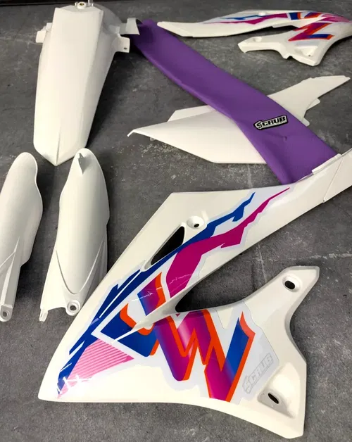 Plastics + Graphics + Seat cover Yamaha YZ125 YZ250 2022 2023 2024 2025 replica