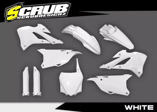 Kawasaki KX85 KX112 2022 2023 2024 2025 Plastics kit + fork guards