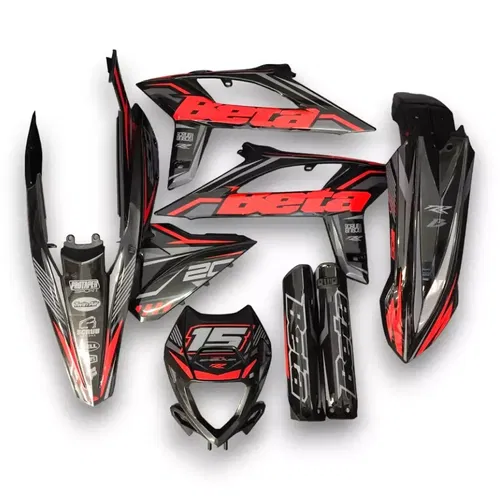 Plastics + Graphics applied Beta RR 2020 2021 2022 decals stickers