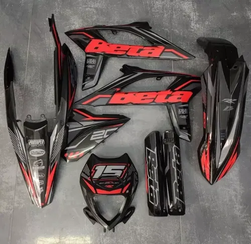 Plastics + Graphics applied Beta RR 2020 2021 2022 decals stickers