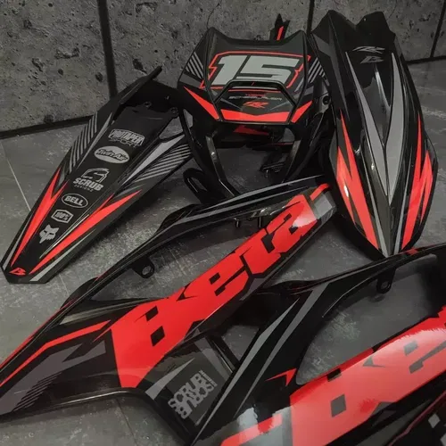Plastics + Graphics applied Beta RR 2020 2021 2022 decals stickers