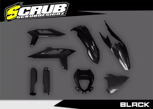 Plastics + Graphics applied Beta RR 2020 2021 2022 decals stickers