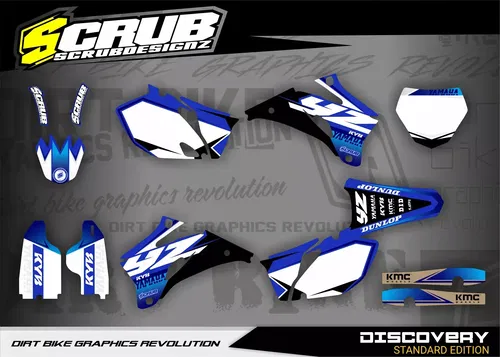 Yamaha YZ250F YZ450F 2006 2007 2008 2009 Stickers Decals Graphics Kit