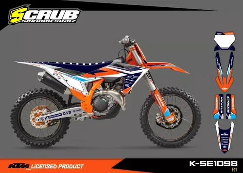 KTM 2023 2024 SX SX-F XC XC-F Graphics decals stickers kit