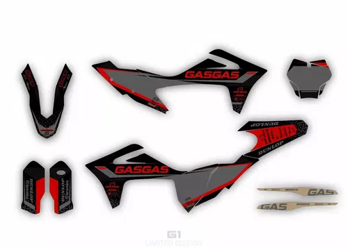Gas Gas 2021 2022 2023 MC MC-F EX EX-F 125 250 300 350 450 Graphics Decals