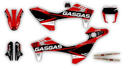 Graphics Kit Gas Gas SM 700 Supermoto 2022 2023 2024 decals stickers kit set