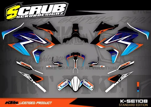 KTM Super Adenture R/S 1290  2021 2022 2023 Graphics decals stickers kit set