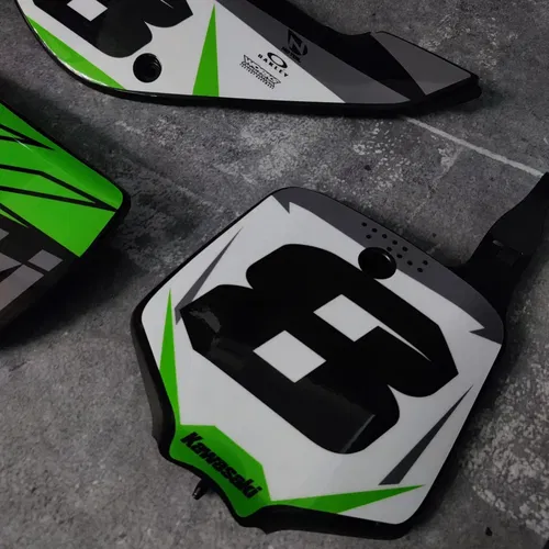 Plastics + Graphics Kawasaki KX65 2000-2025 applied