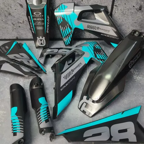 Plastics + Graphics Husqvarna TE FE 2020 2021 2022 2023 matte