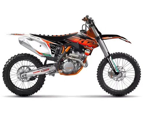 Graphics KTM EXC EXCf 125 200 250 350 450 500 2014 2015 2016 Decals Stickers Kit