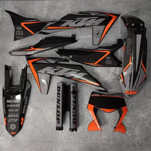 Plastics + Graphics KTM 2024 2025 XC-W XCF-W EXC EXC-F decals stickers kit