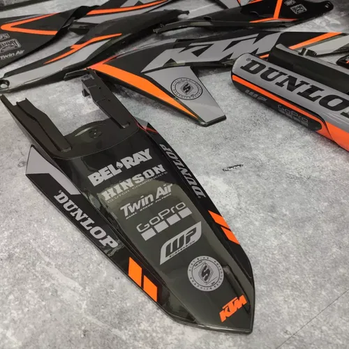 Plastics + Graphics KTM 2024 2025 XC-W XCF-W EXC EXC-F decals stickers kit