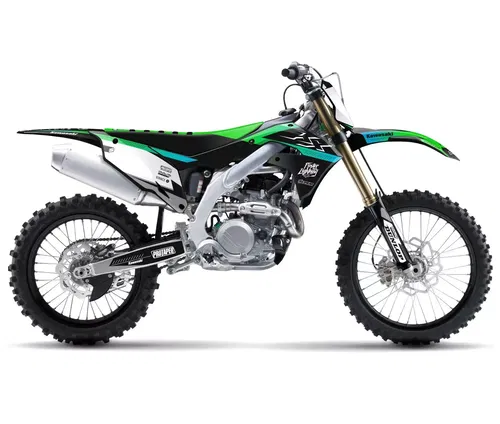 Graphics Kit Kawasaki KX450 2019-2023 KX250 2021-2024 KXF Decals Stickers