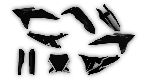 KTM 2025 SMR 450 Plastics kit + Fork guards Black