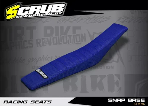 Seat Cover KTM XC-W EXC 2020-2023 XC SX 2019-2022 Gripper Scrub Designz
