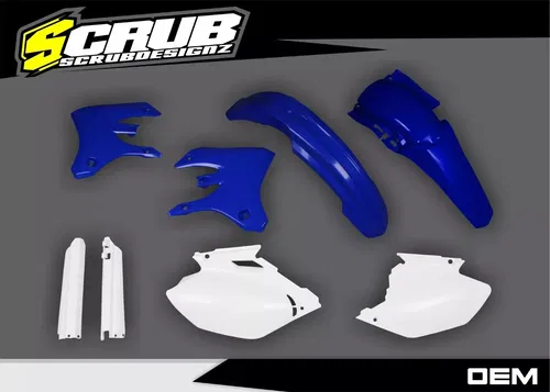Yamaha WR250F WR450F 2003 2004 WRF Plastics kit OEM color