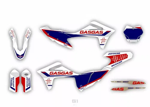 Gas Gas 2021 2022 2023 MC MC-F EX EX-F 125 250 300 350 450 Graphics Decals