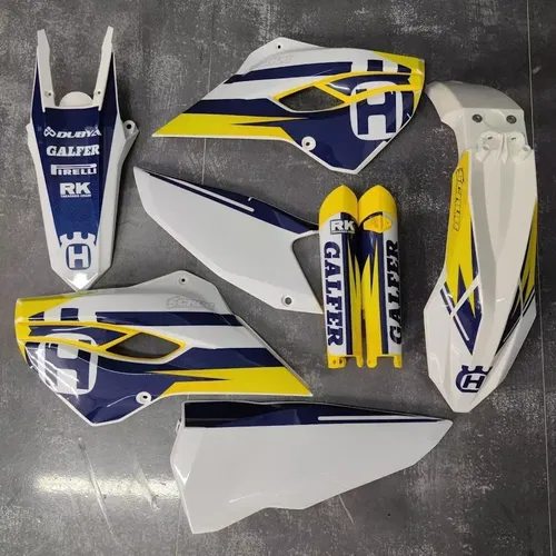 Plastics + Graphics Husqvarna TE FE 2015 125 250 350 450 501 applied