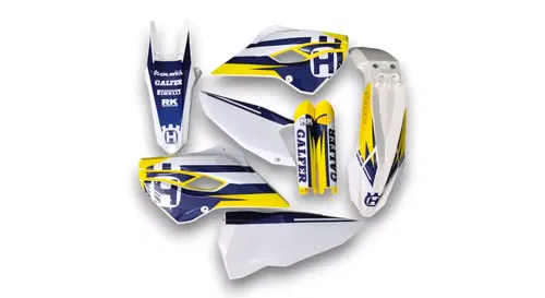 Plastics + Graphics Husqvarna TE FE 2015 125 250 350 450 501 applied