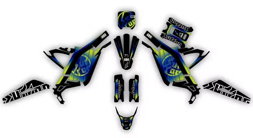 Sur-Ron Light Bee Graphics Decals Stickers Wrap kit Sur Ron Surron