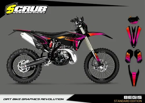 Plastics + Graphics applied 2025 Beta RR Race edition X-Pro