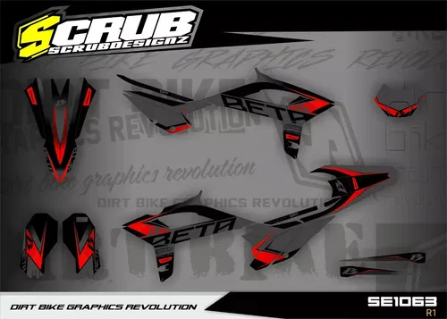 Beta RR 2020 2021 2022 125 200 250 300 350 390 430 480 Graphics Stickers Decals