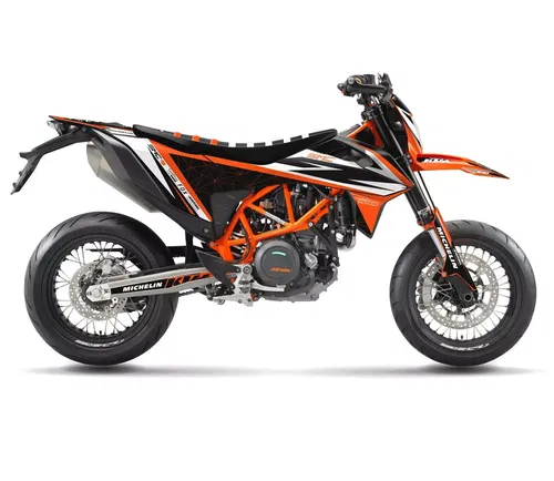 Graphics Kit KTM 690 SMC R 2019 2020 2021 2022 2023 Decals Supermoto SCRUB