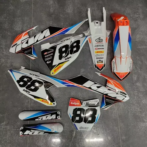 Plastics + Graphics KTM SX 85 2018-2024 Custom race number + name