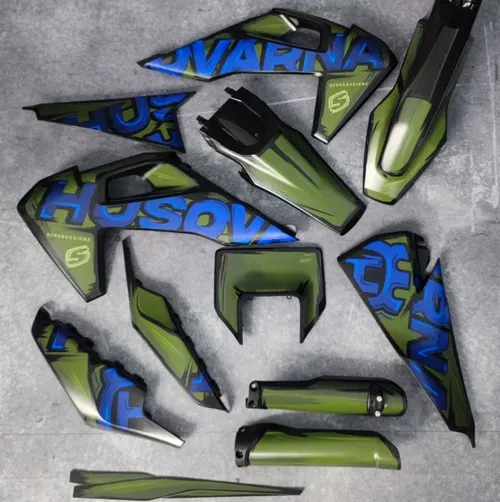 Plastics + Graphics Husqvarna TE FE 2020 2021 2022 2023