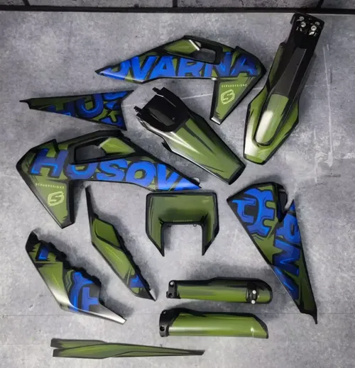 Plastics + Graphics Husqvarna TE FE 2020 2021 2022 2023