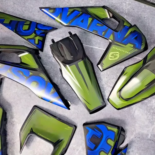 Plastics + Graphics Husqvarna TE FE 2020 2021 2022 2023