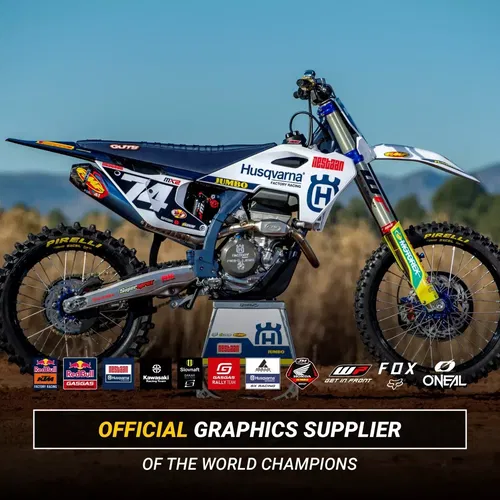 Yamaha WR250X Supermoto 2007-2021 Graphics decals stickers