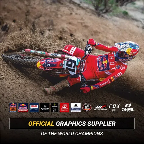 Yamaha WR250X Supermoto 2007-2021 Graphics decals stickers