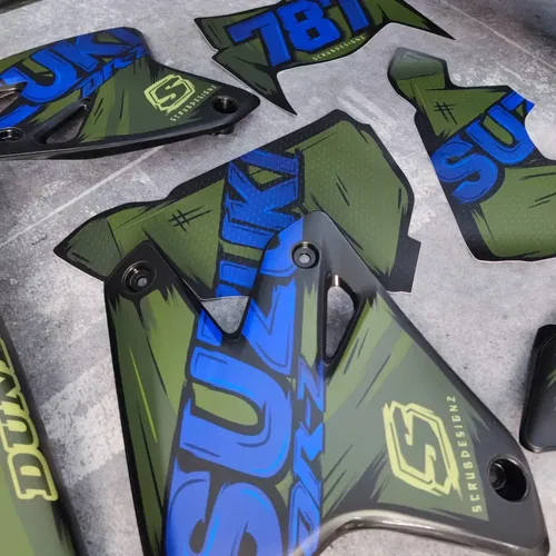 Plastics + Graphics Suzuki DRZ400 SM Supermoto DR-Z 1999-2024 decals stickers