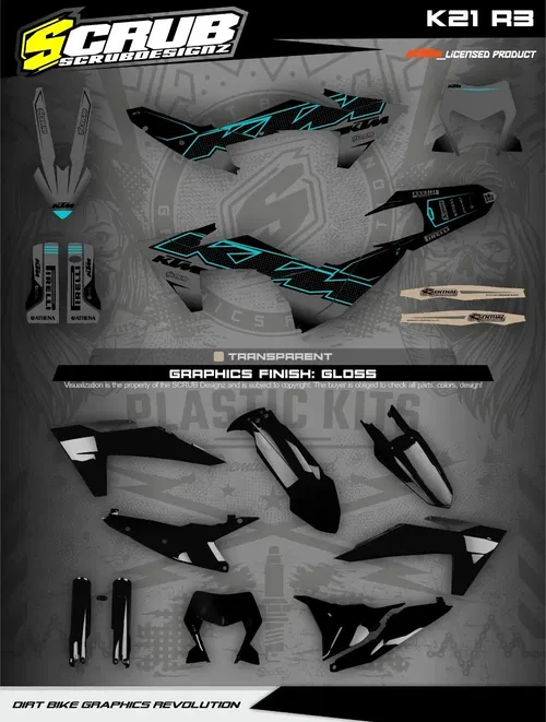 Plastics + Graphics KTM 2024 2025 XC-W XCF-W EXC EXC-F