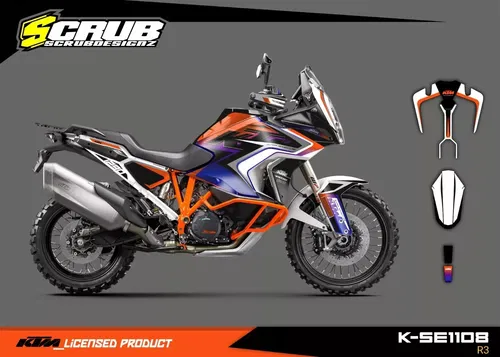 KTM Super Adenture R/S 1290  2021 2022 2023 Graphics decals stickers kit set